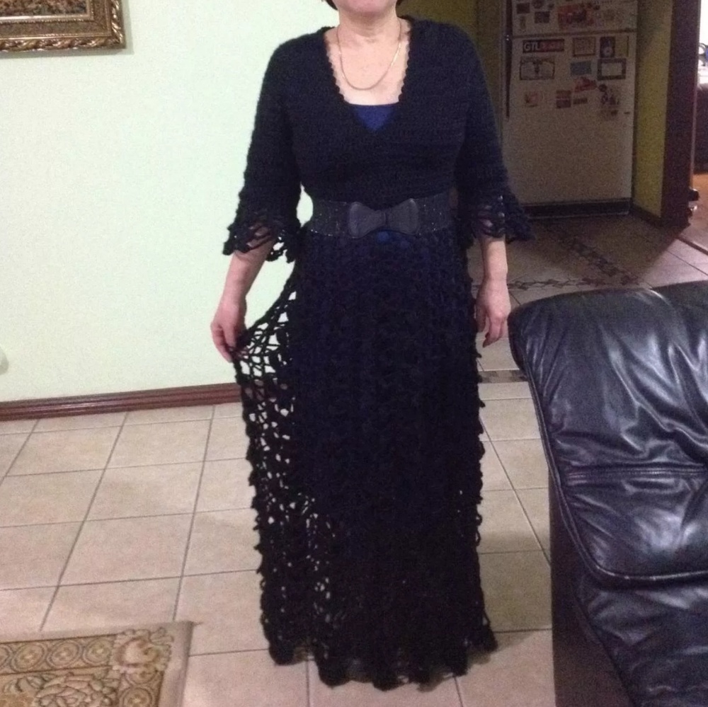 Blavk evening dress